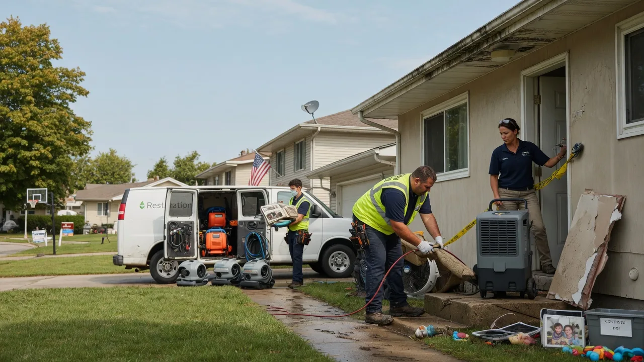 Water Damage Restoration in Allentown, NJ near me